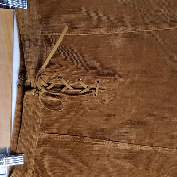 Forever 21 Brown Corduroy Skirt Size M - Picture 2 of 5